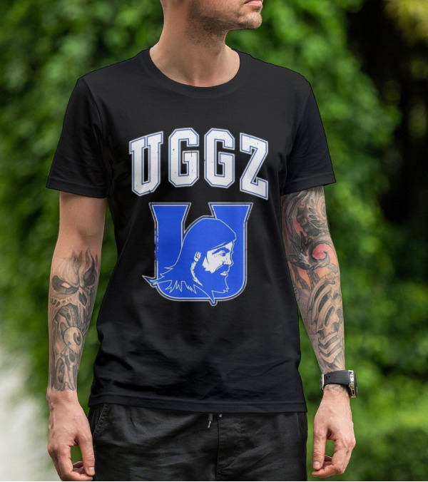 UGGZ U Uglee Edric Everhart Collegiate Blue Varsity T-Shirt