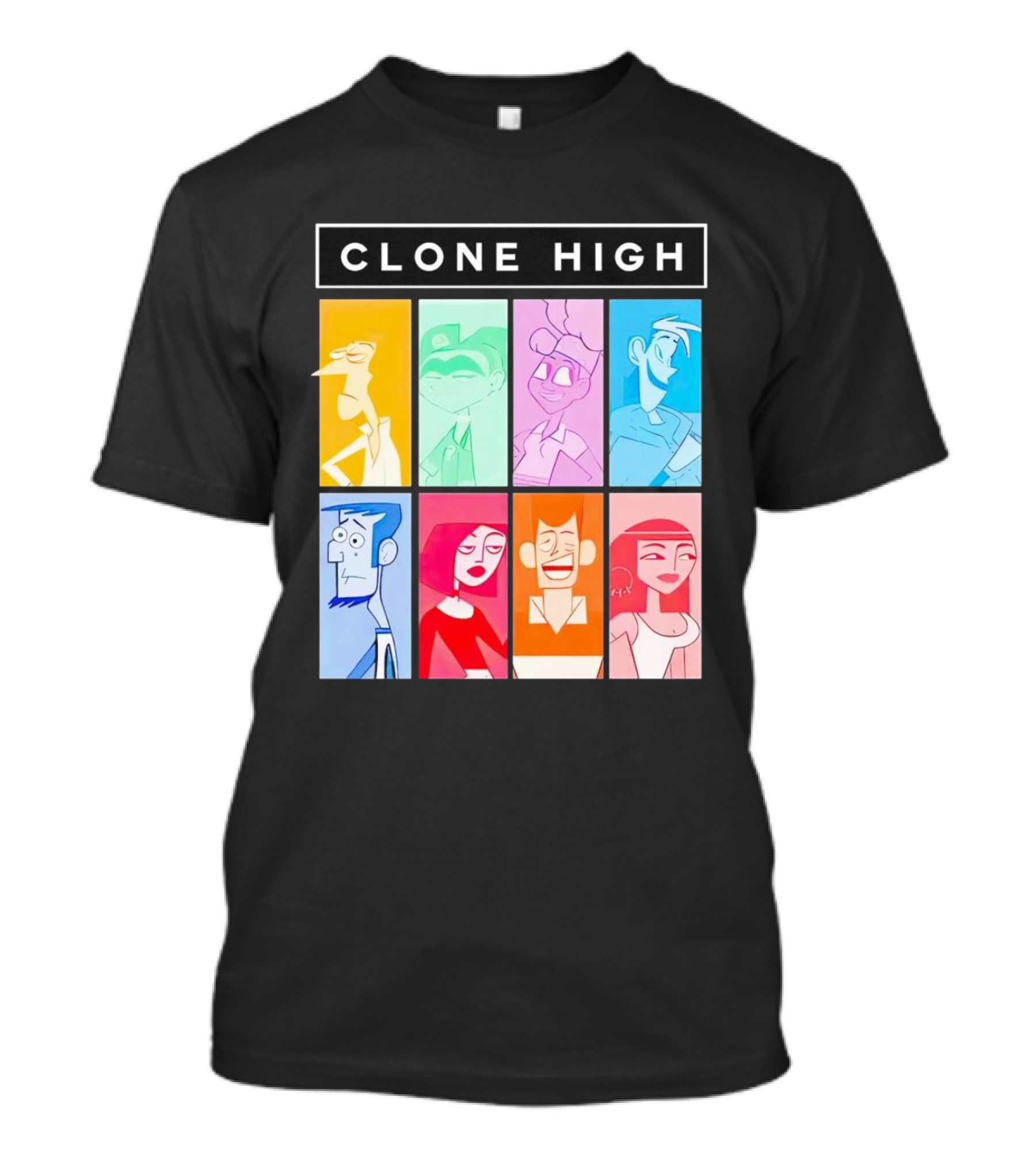Clone High Characters Color Block Tara Billinger T-Shirt