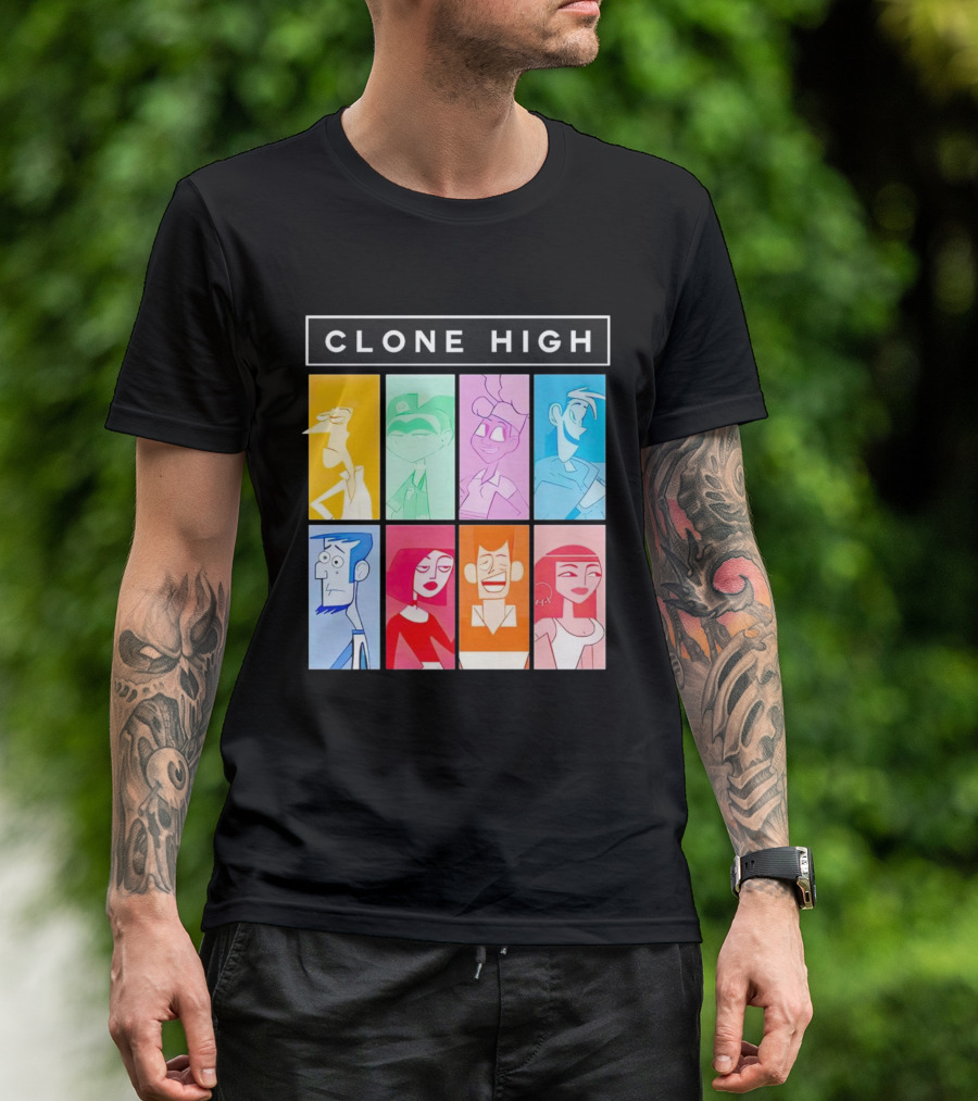 Clone High Characters Color Block Tara Billinger T-Shirt