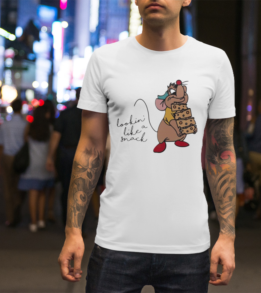 Lookin Like A Snack Jaq And Gus With Cheesy Delight T-Shirt