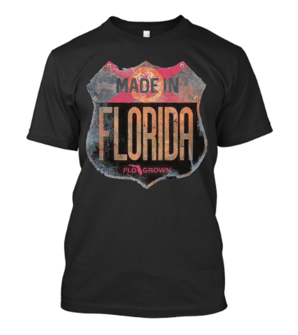 Made In Florida Flo Grown Badge T-Shirt