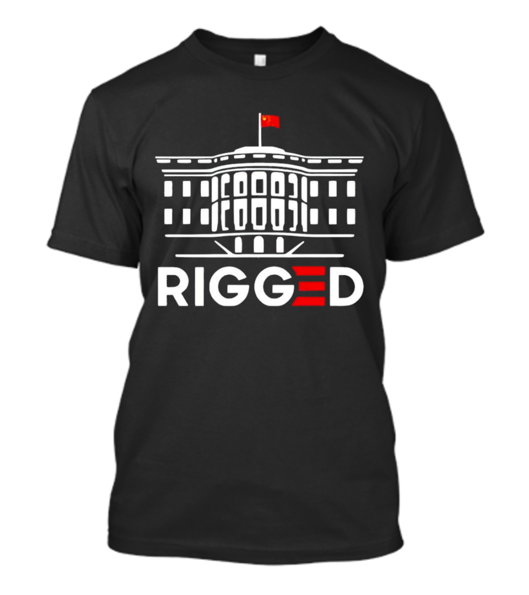 RIGGED White House China Flag T-Shirt
