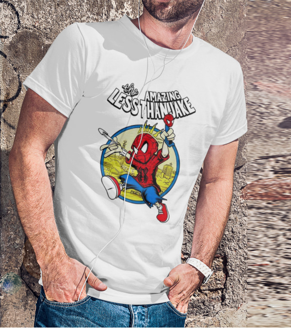 The Less Than Jake Amazing Jake Spider-Man T-Shirt