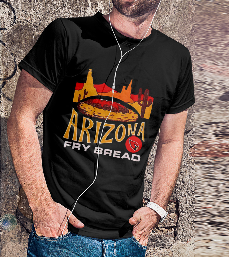 Arizona Fry Bread Arizona Cardinals NFL Desert Scene T-Shirt