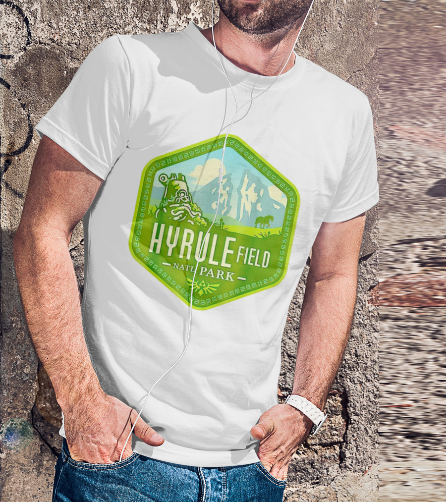 Hiking Wanderlust Hyrule Field National Park T-Shirt