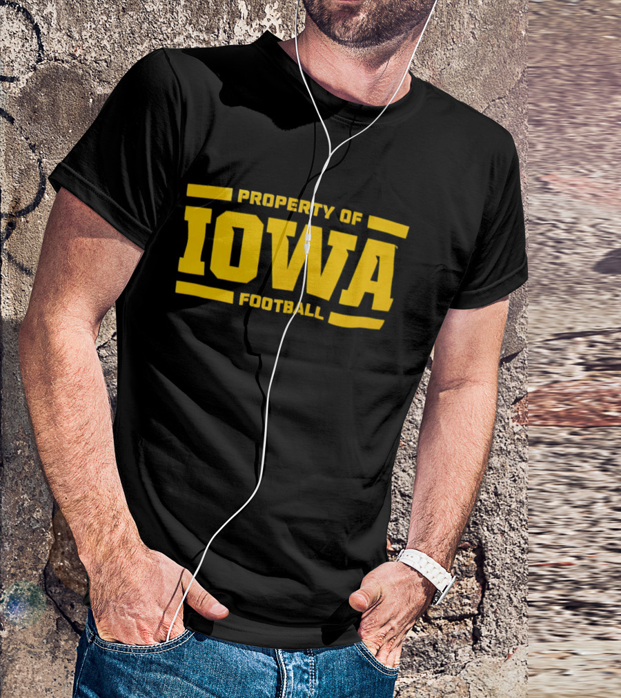 Kirk Ferentz Property Of Iowa Football Iowa T-Shirt