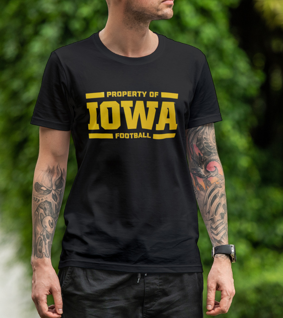Kirk Ferentz Property Of Iowa Football Iowa T-Shirt