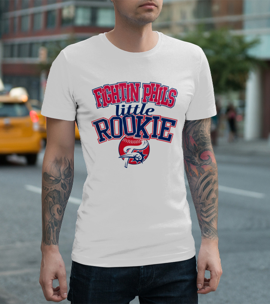 Fightin Phils Little Rookie Baseball Toddler T-Shirt