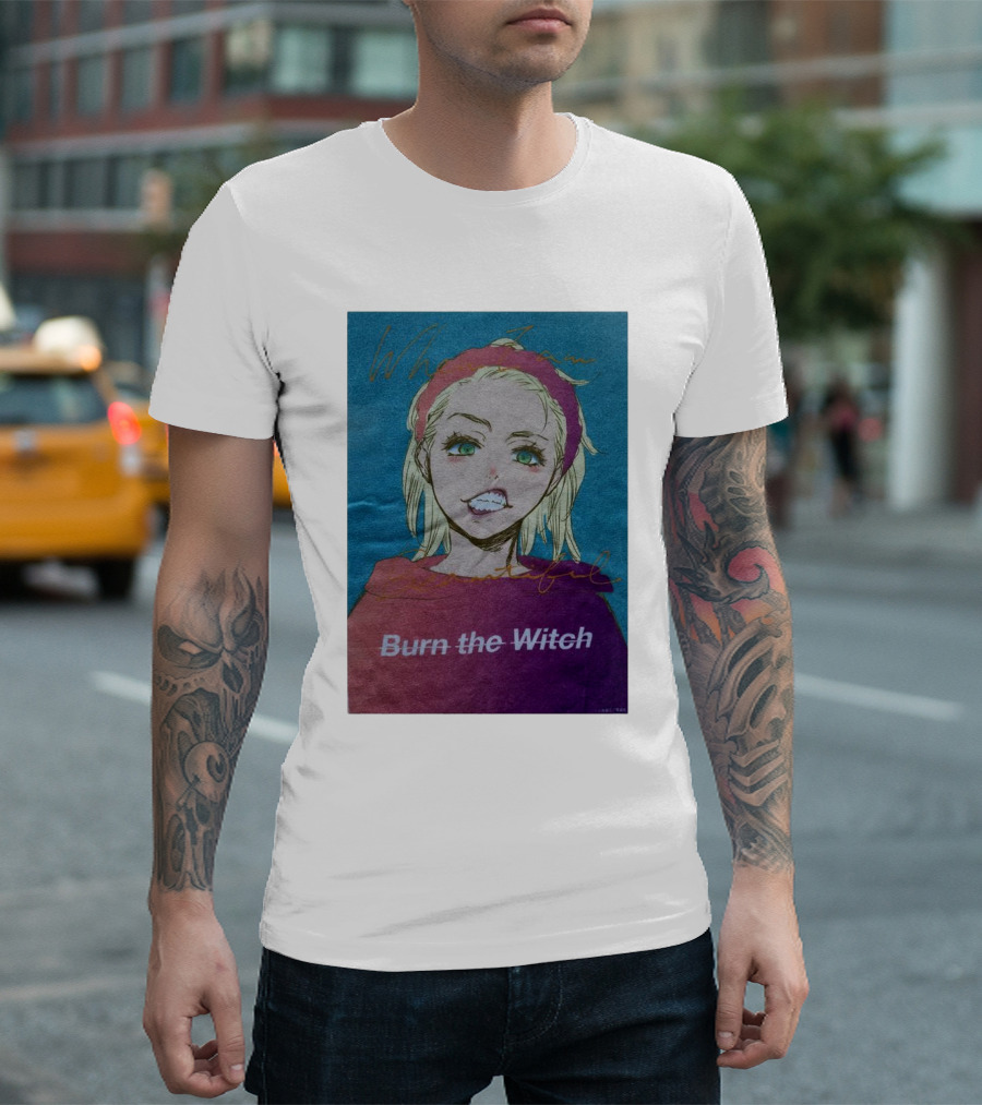 Burn the Witch Anime Manga Character Smiling T-Shirt