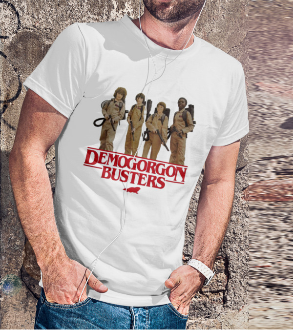 Cleveland Browns Stranger Things Demogorgon Busters Ghostbusters T-Shirt