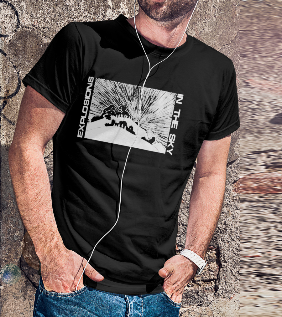 Explosions In The Sky Sunrise Mountain Burst T-Shirt