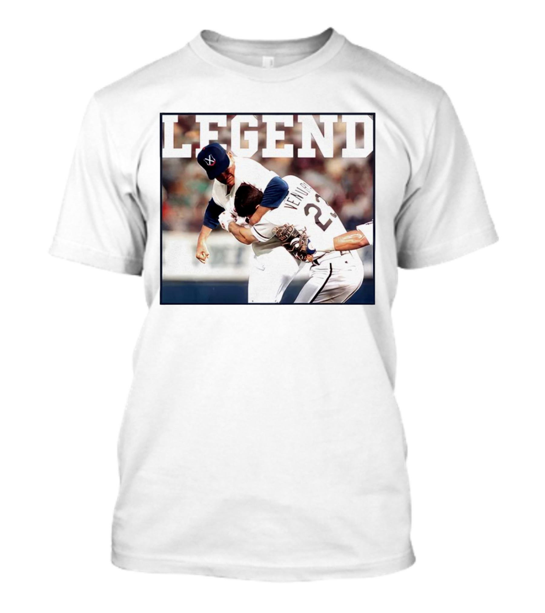 Legend Nolan Ryan And Ventura Confrontation T-Shirt