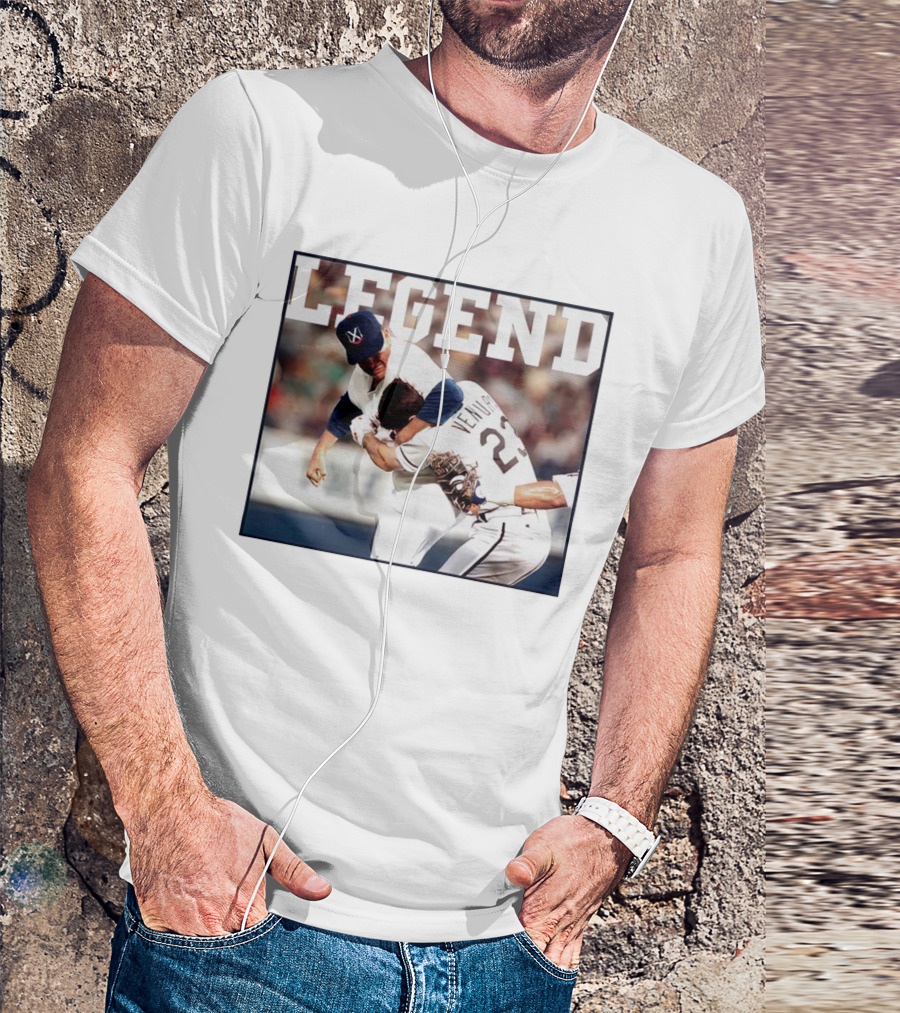 Legend Nolan Ryan And Ventura Confrontation T-Shirt