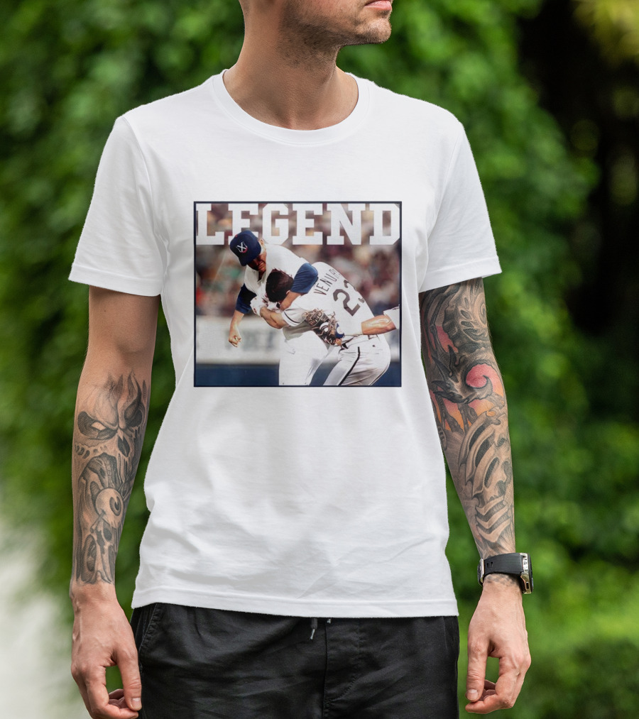 Legend Nolan Ryan And Ventura Confrontation T-Shirt