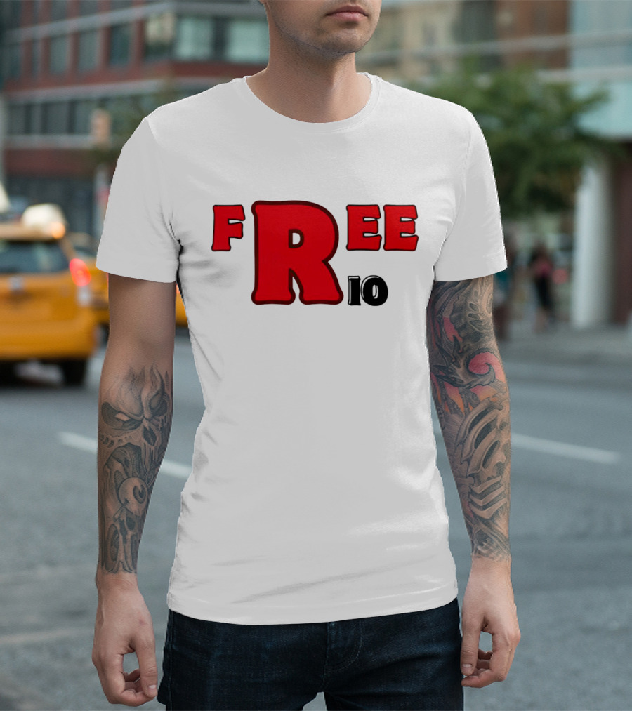 Peeta Mellark Free Rio Da Yung Rose Bold Red Letters T-Shirt