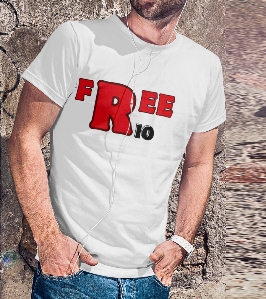 Peeta Mellark Free Rio Da Yung Rose Bold Red Letters T-Shirt