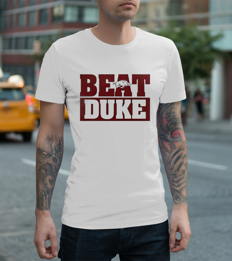 Beat Duke Arkansas Razorbacks T-Shirt