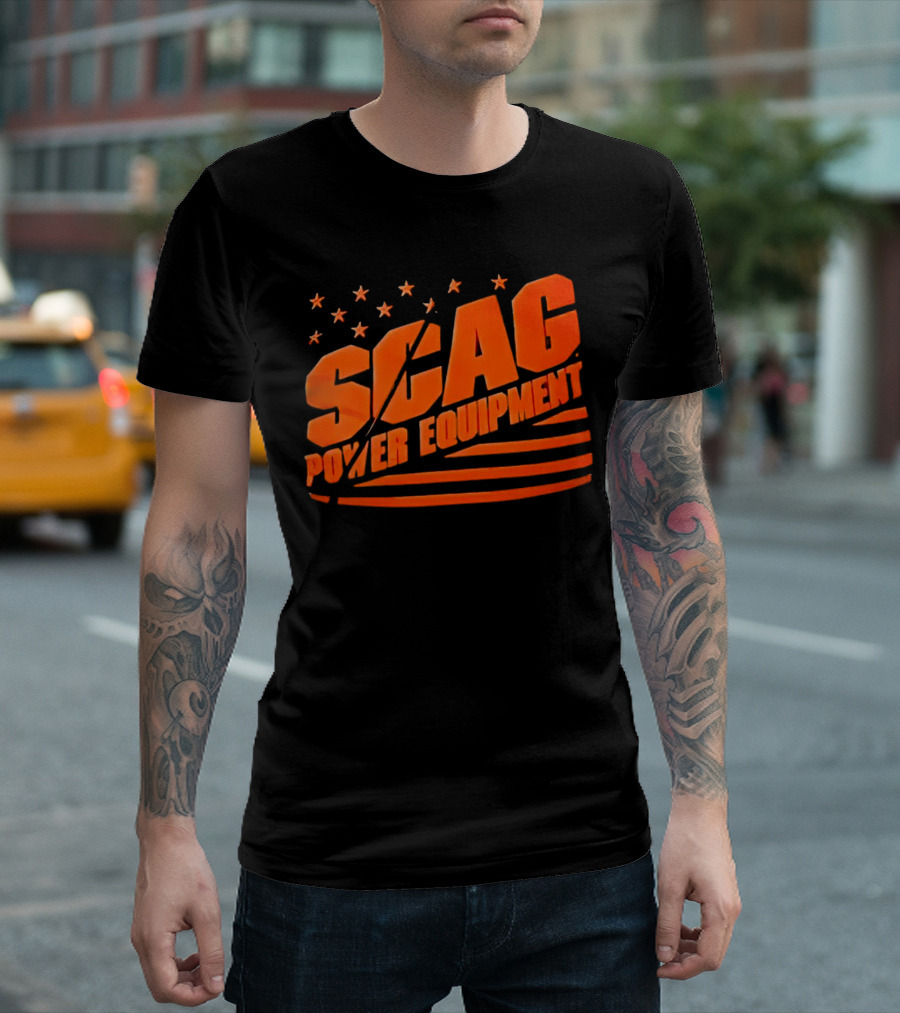 SCAG Power Equipment Flag T-Shirt
