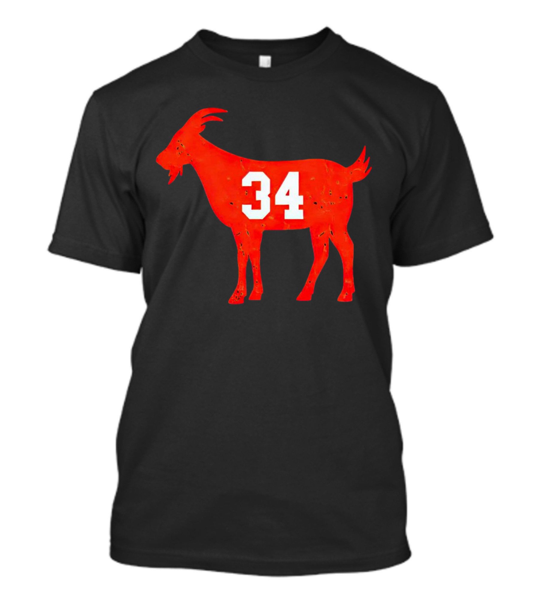 Walter Payton 34 Chicago Bears GOAT T-Shirt