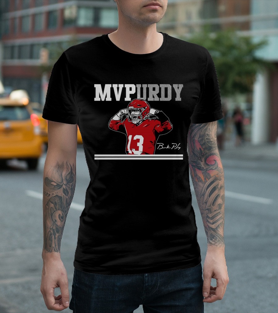 MVPurdy 13 Illustration Signature by Bk Pdy T-Shirt