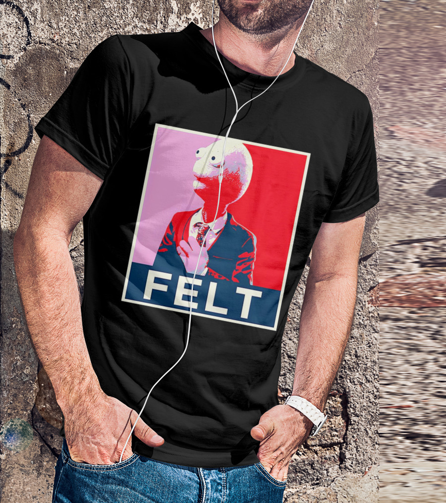 Randy Feltface Felt Black Merch FELT T-Shirt