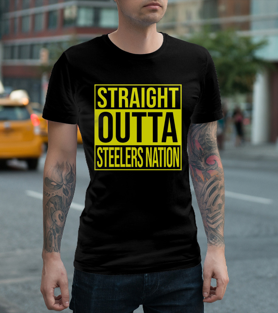 Straight Outta Steelers Nation T-Shirt