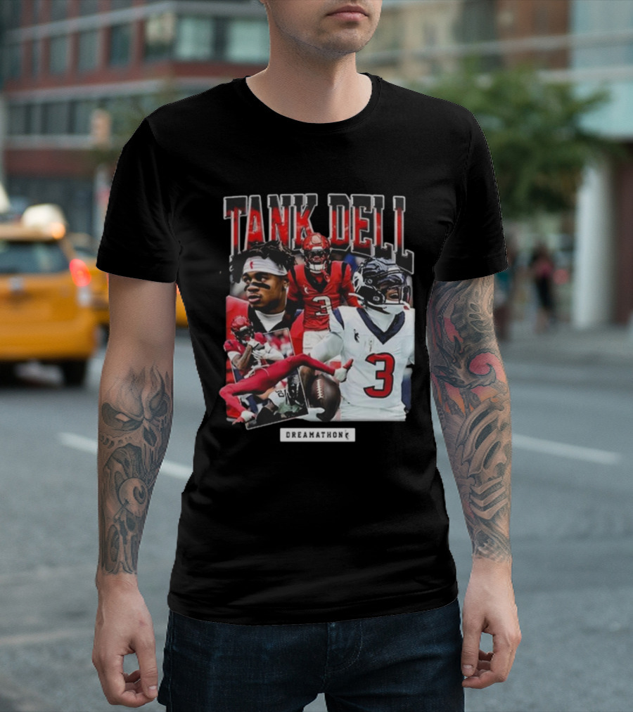 Tank Dell Dreamathon Football Montage T-Shirt