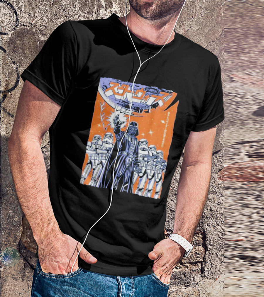 Vader Star Wars Japanese Stormtrooper Ensemble T-Shirt