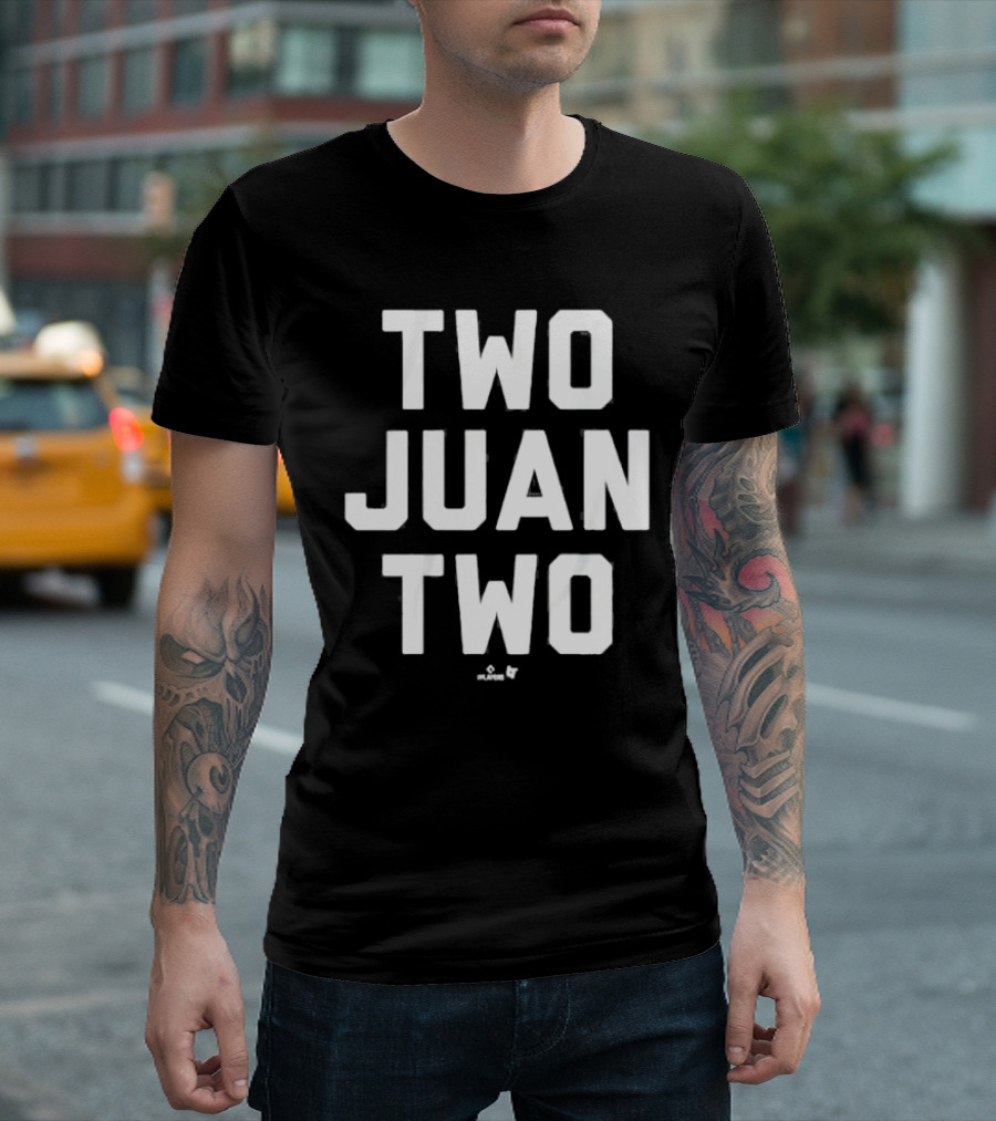 Juan Soto Two Juan Two Players Team Format T-Shirt