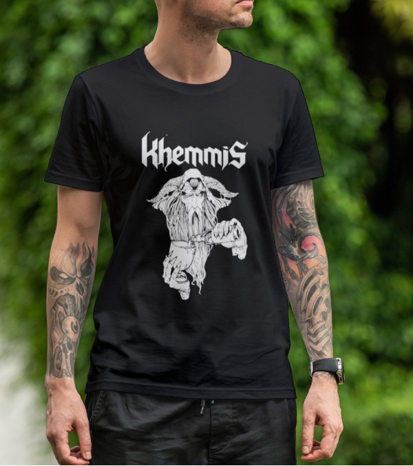 Khemmis Beer Wizard Goat-Pouring T-Shirt