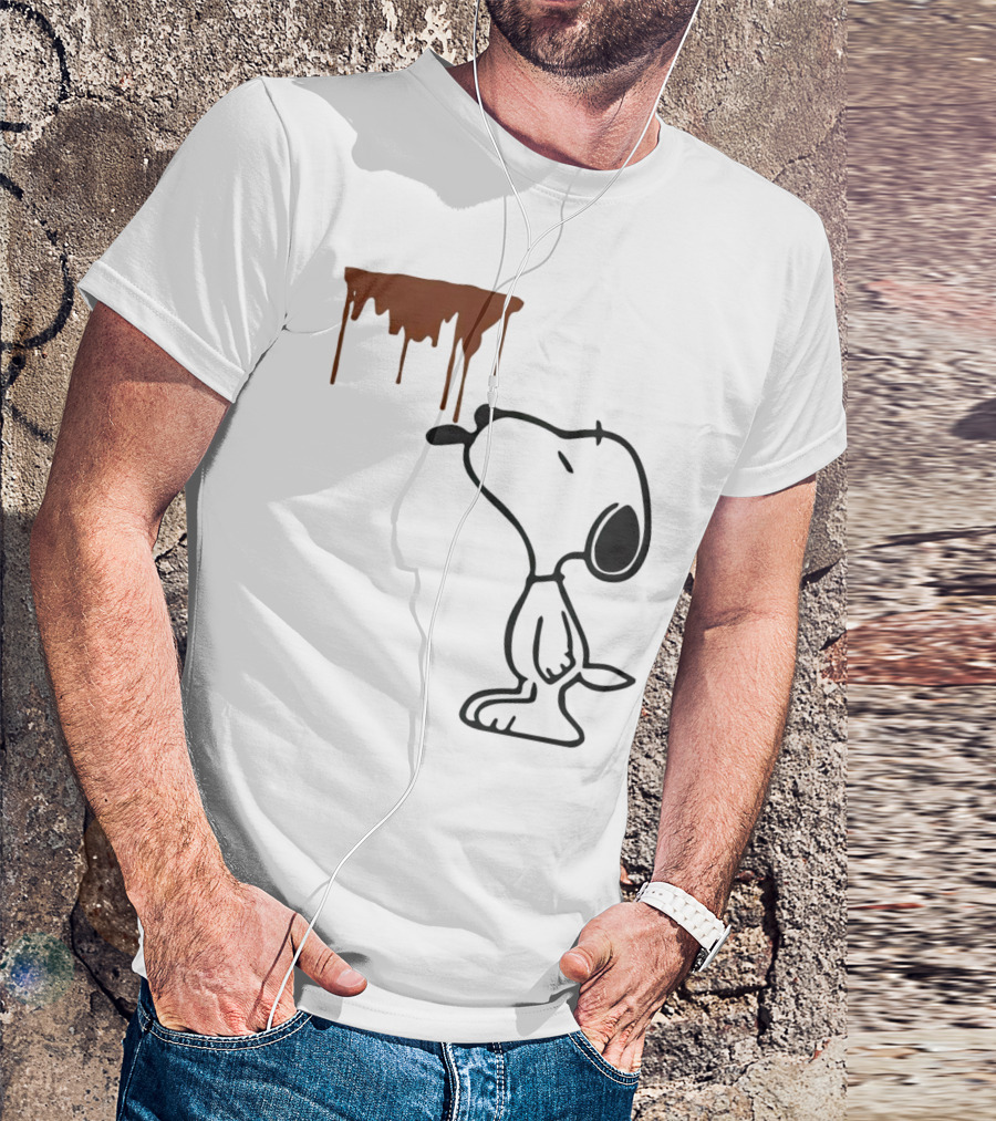 Snoopy Enjoys Dripping Coffee T-Shirt