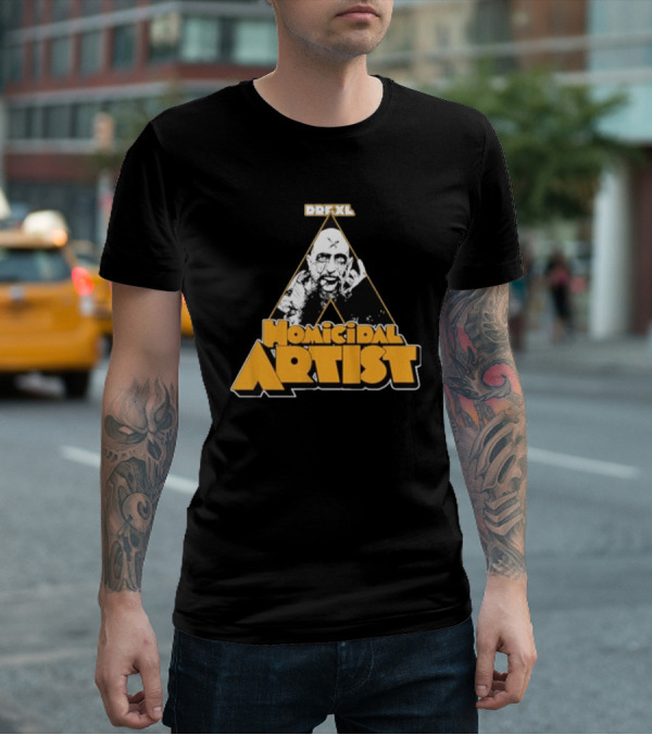 Drexl Homicidal Artist Retro Horror T-Shirt