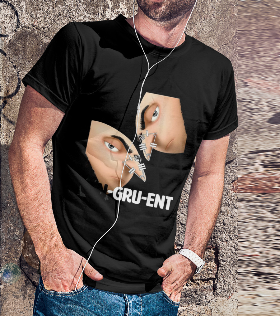 Felonious Gru CON-GRU-ENT Reflection Geometric Parallels T-Shirt
