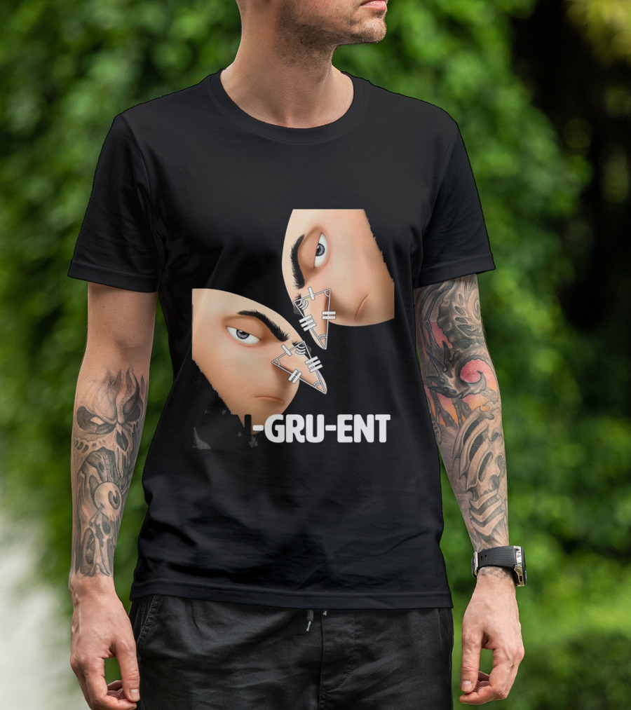 Felonious Gru CON-GRU-ENT Reflection Geometric Parallels T-Shirt