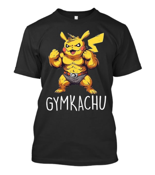 Gymkachu Buff Pikachu T-Shirt