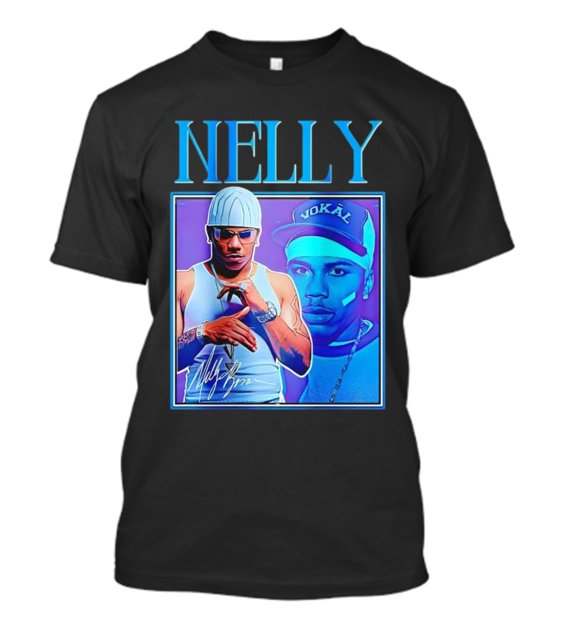 Nelly Vokal Hat And Iconic Signature T-Shirt
