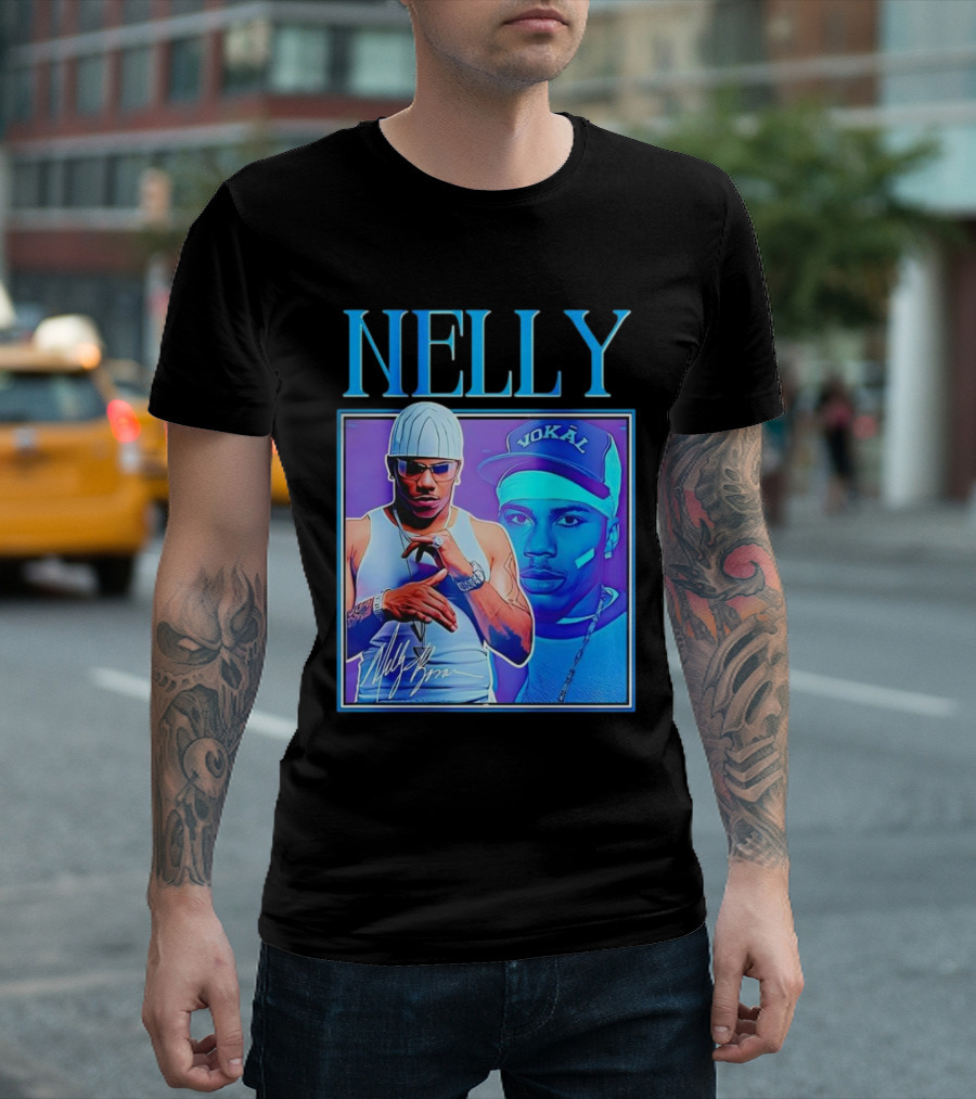 Nelly Vokal Hat and Iconic Signature T-Shirt