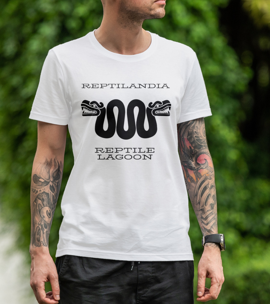 Reptilandia Reptile Lagoon Double-Headed Serpent T-Shirt