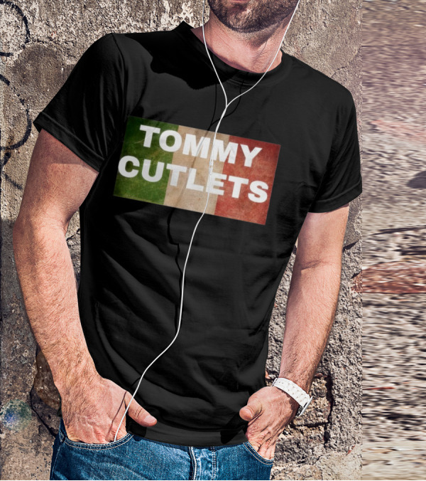 Tommy Cutlets Italian Flag Tommy Devito T-Shirt