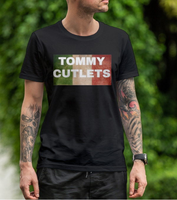 Tommy Cutlets Italian Flag Tommy Devito T-Shirt