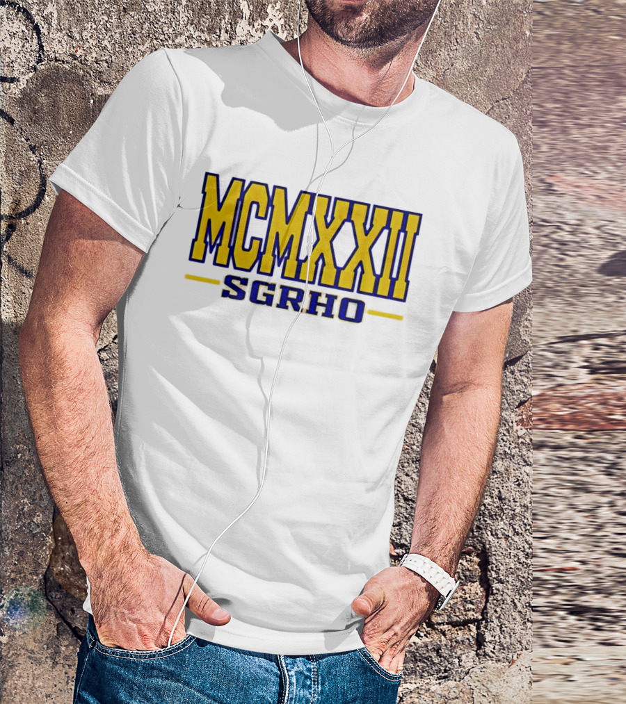 MCMXXII SGRHO Sigma Gamma Rho Sorority Founding Year T-Shirt