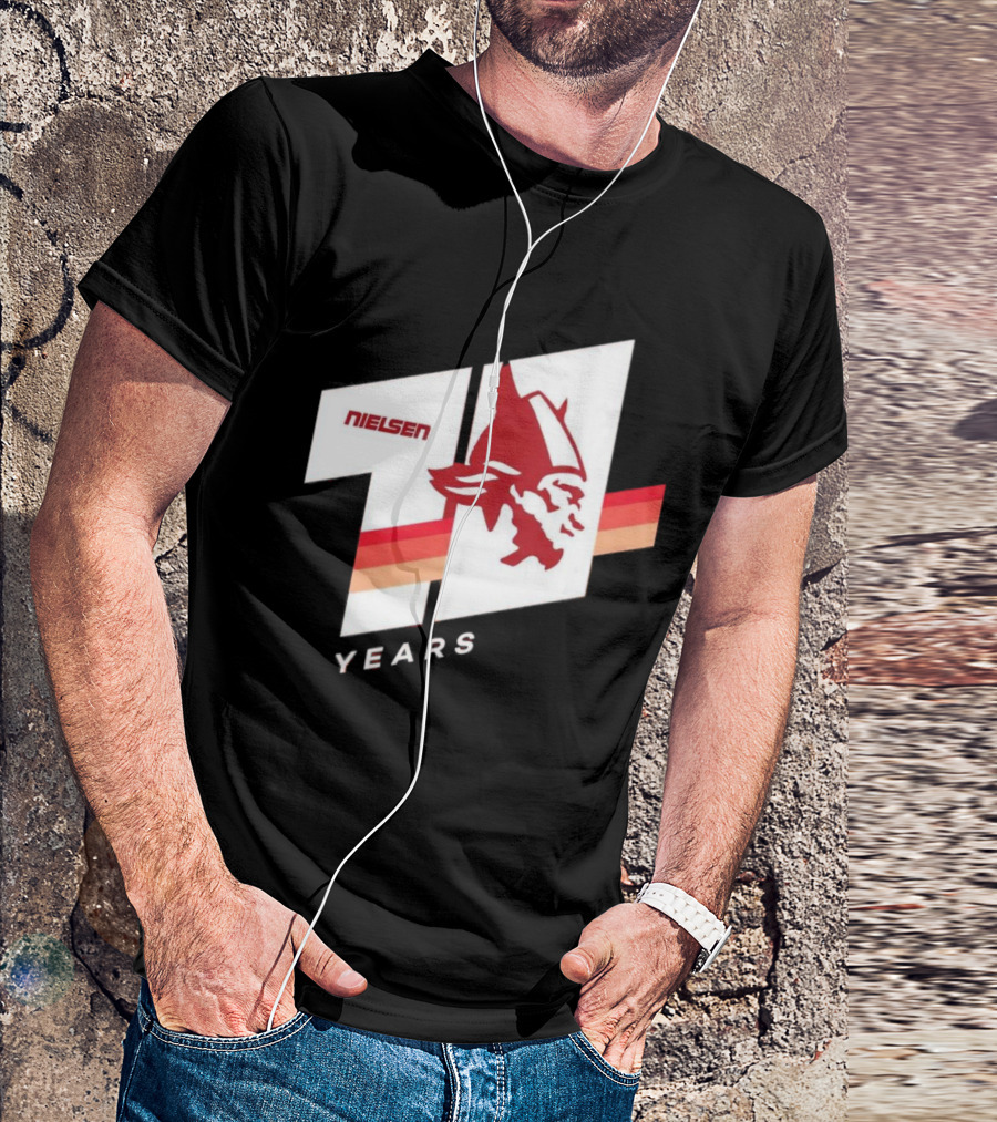 Nielsen Racing 10 Years Anniversary Viking Helmet T-Shirt