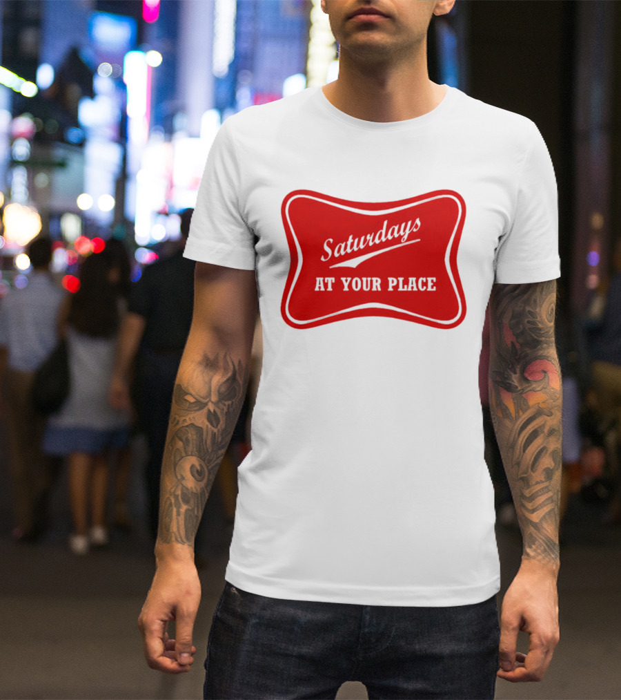 Saturdays At Your Place Red Label T-Shirt