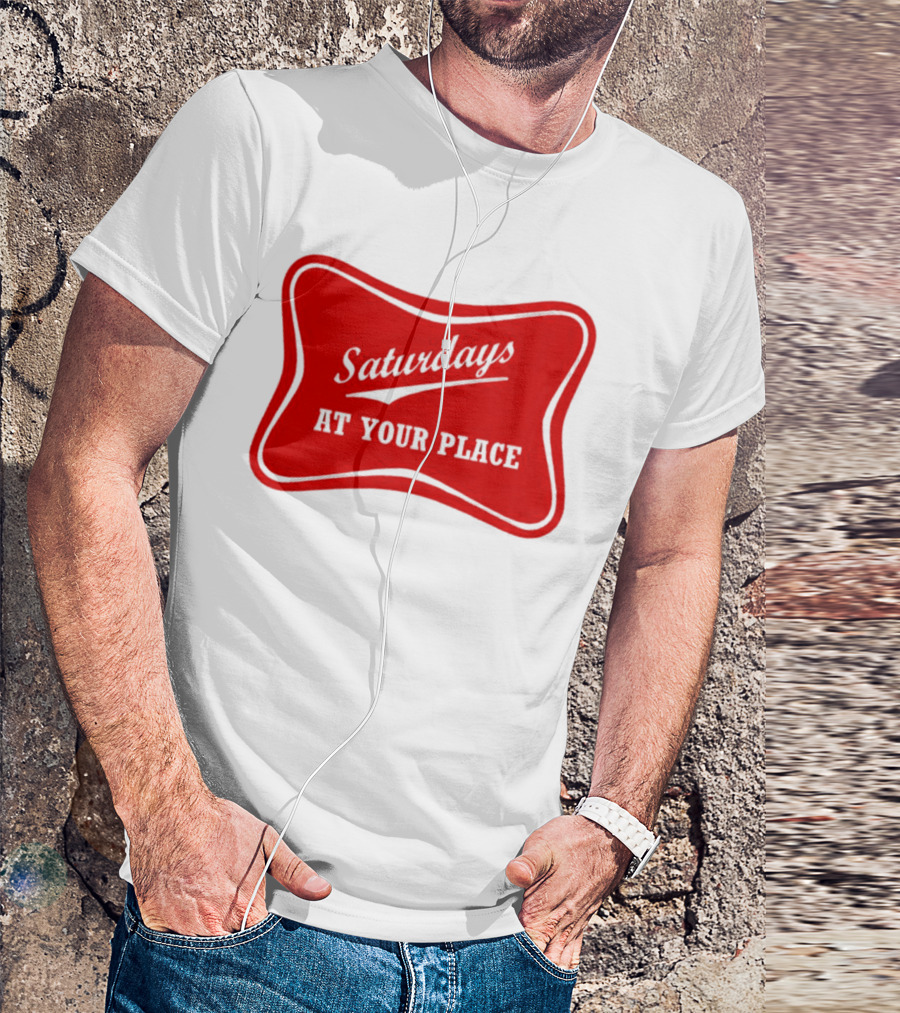 Saturdays At Your Place Red Label T-Shirt