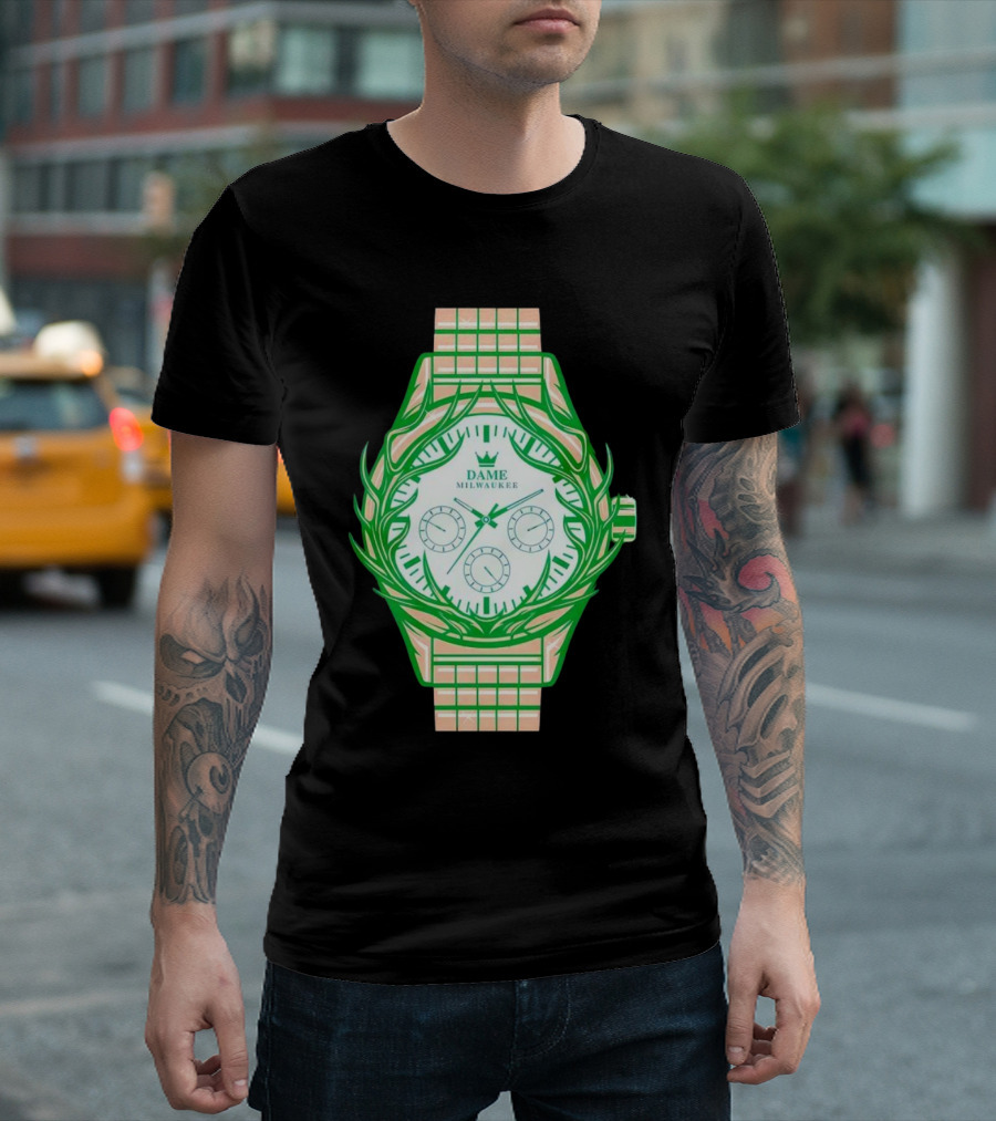 Dame Milwaukee Antler Watch T-Shirt