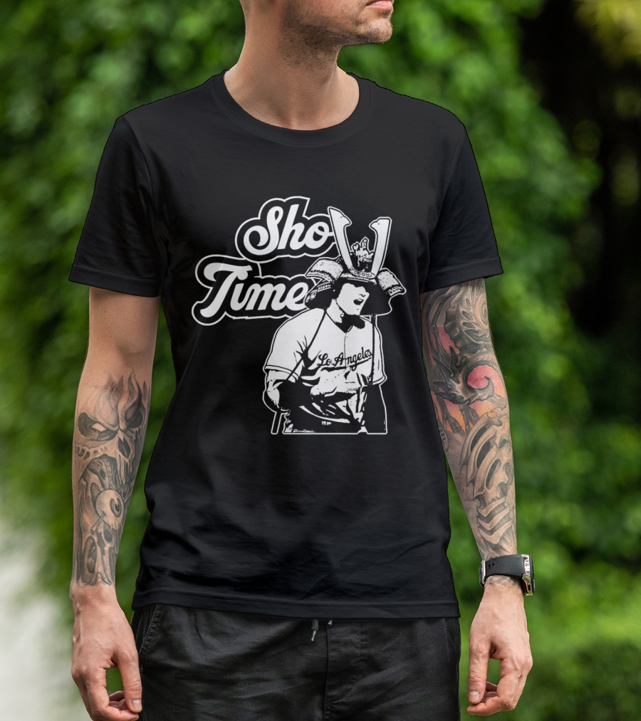 Sho Time Samurai Shohei Ohtani Los Angeles Baseball T-Shirt