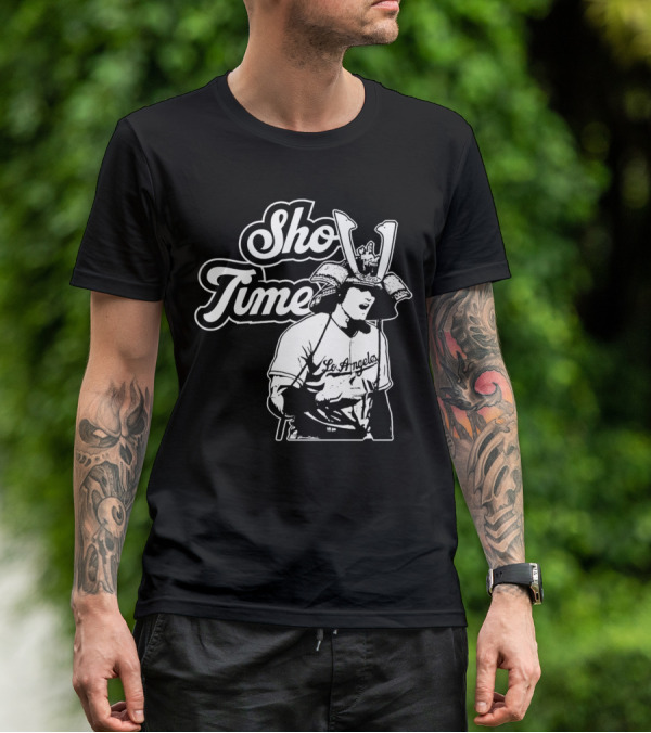Sho Time Samurai Shohei Ohtani Los Angeles Baseball T-Shirt