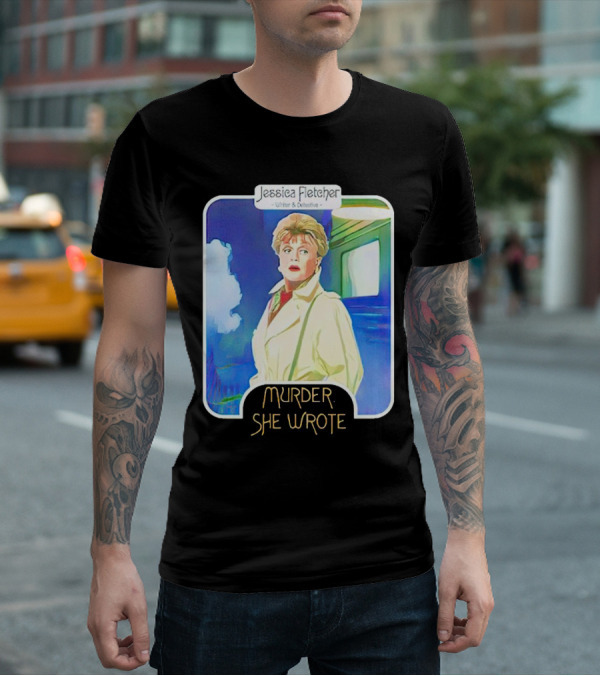 Jessica Fletcher Writer Detective Murder She Wrote T-Shirt