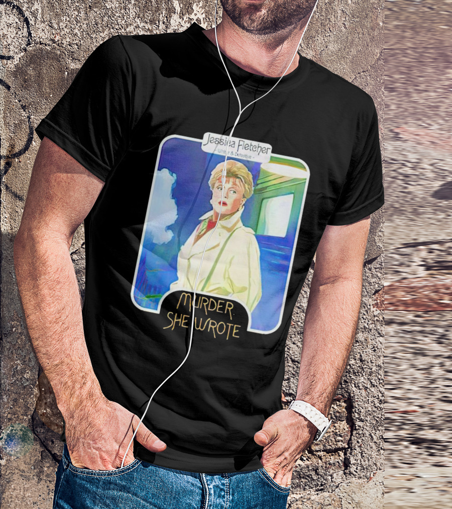 Jessica Fletcher Writer Detective Murder She Wrote T-Shirt