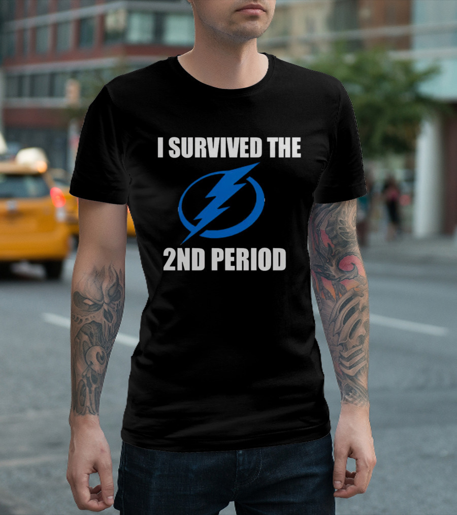Tampa Bay Lightning I Survived the 2nd Period T-Shirt